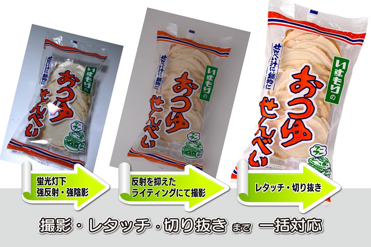透明袋商品専門｜撮影から切り抜きまで一括対応します ECサイトで商品画像の品質がそろわない問題、解決します イメージ2