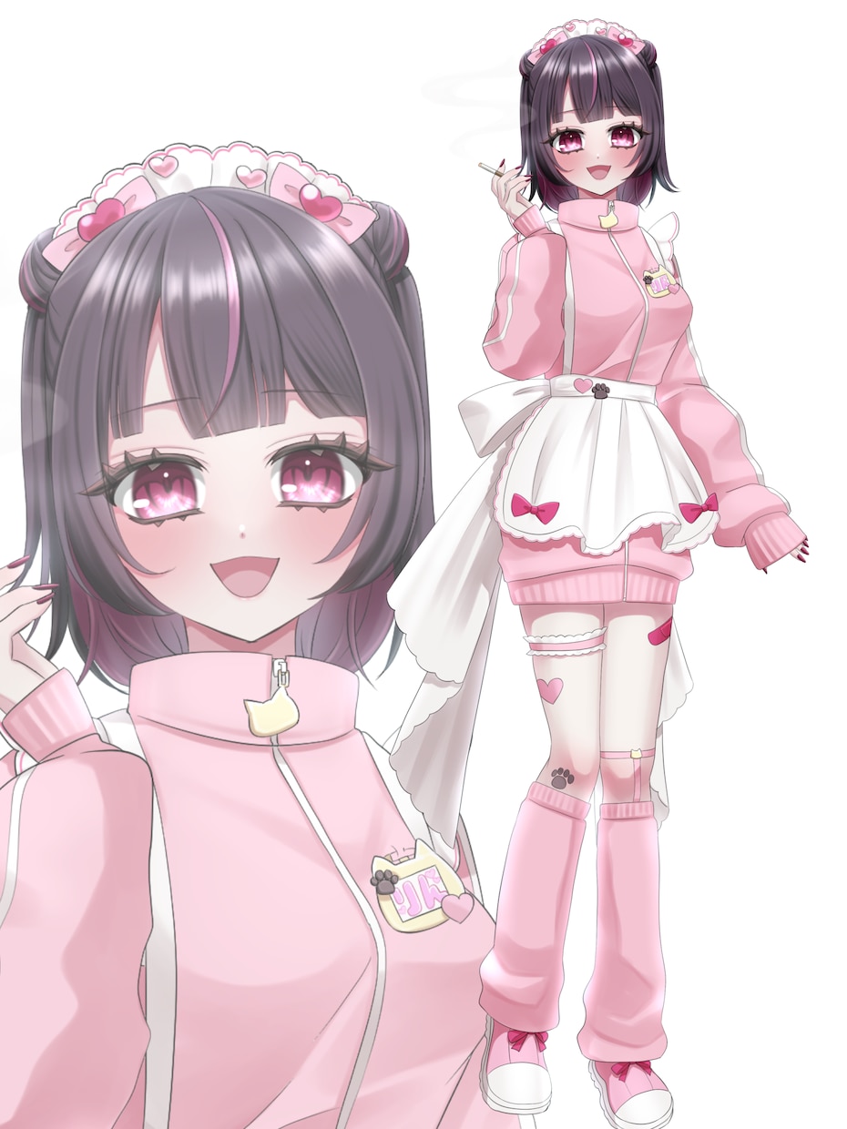 美しい動作のIRIAM対応の立ち絵を制作します きゅるりん可愛い、キラキライケメンなキャラクターで配信しよう イメージ7