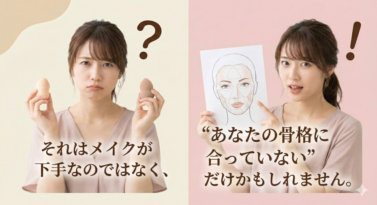 現役プロの「マイナス5歳」骨格分析メイク診断します 写真と愛用コスメから導く、今のあなたに似合う正解の美容カルテ イメージ2