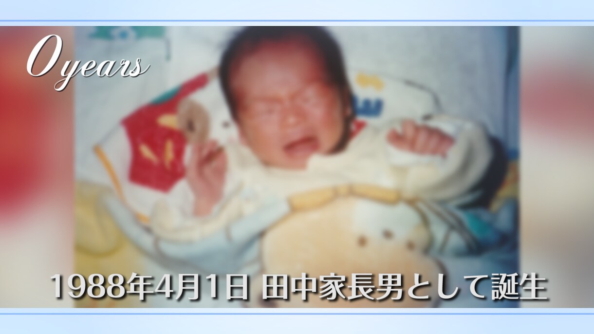 ワンランク上の結婚式プロフィール映像作成します 一生に一度の結婚式、映像もこだわりたい！と思っている方へ。 イメージ4