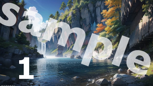 オリジナル背景イラストをお届けします あの面倒くさい背景を格安で！(そのままの使用もOK) イメージ2