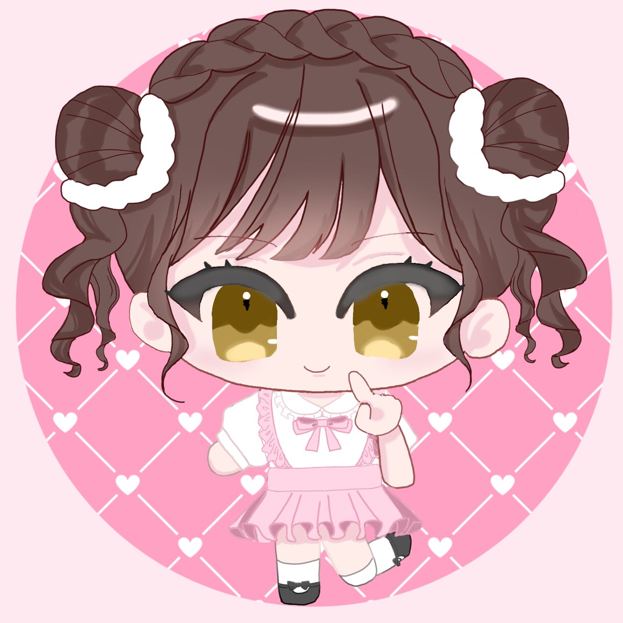 アイコンに！一律1000円イラストお描きします 商用利用料込み1000円！かわいい女の子のイラストが得意です イメージ3
