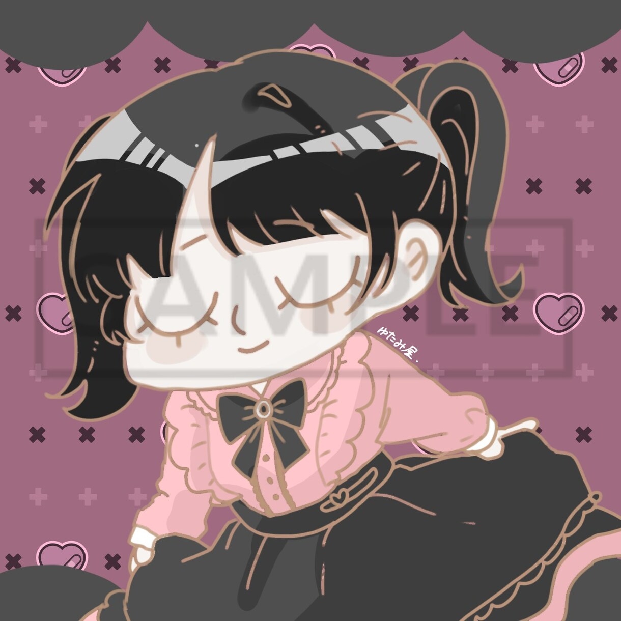可愛いものや絵画のようなゆるキャラを制作します 他には無いあなただけのアイコン イメージ4