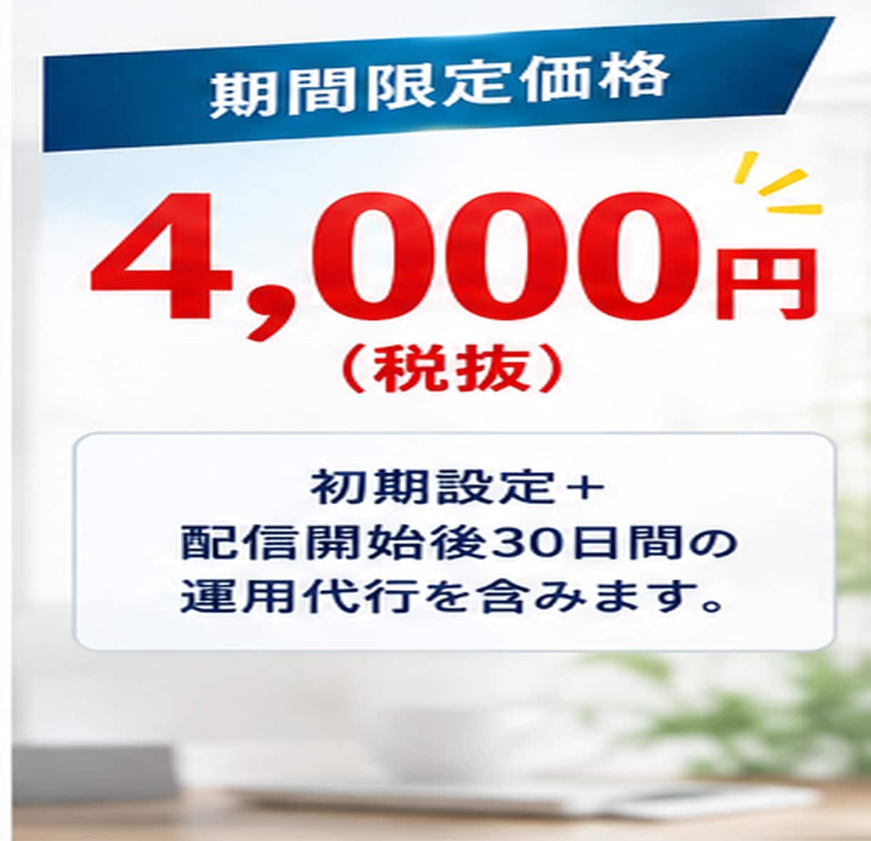 Google検索広告の初期設定と30日間運用します 現役運用者が検索広告（リスティング広告）を徹底サポート イメージ9