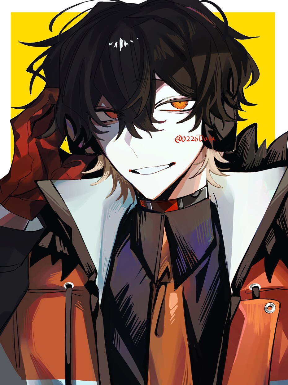 ダークでカッコいいイラスト描かせていただきます バストアップから全身立ち絵まで、気軽にご相談ください イメージ1