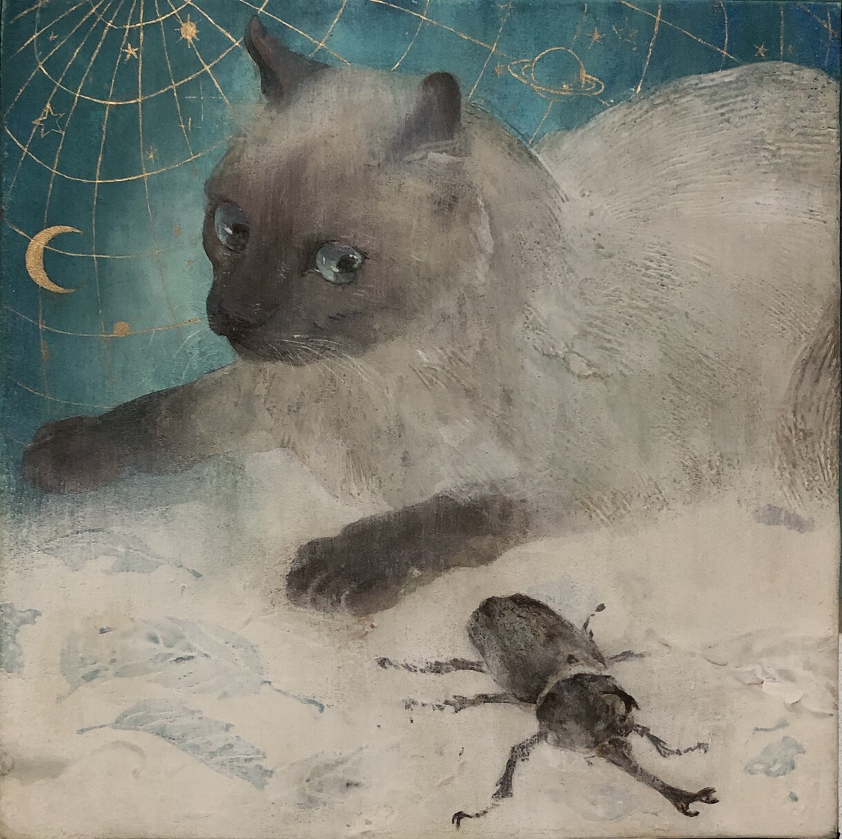 現役藝大がペットの似顔絵をお描きします 藝大生がお客様のペットをご希望のテイストでお描きします。 イメージ5