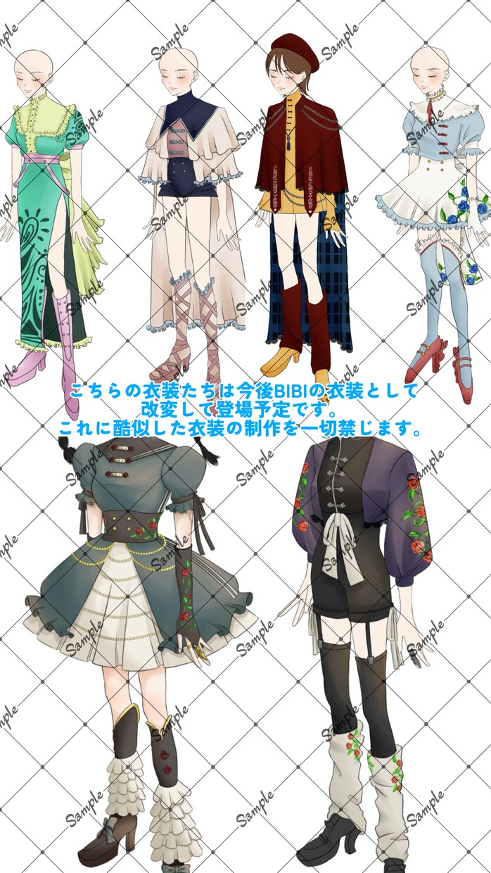 Vliverさん立ち絵制作いたします ギャルがお届けする、Vliverさん立ち絵♡ イメージ3