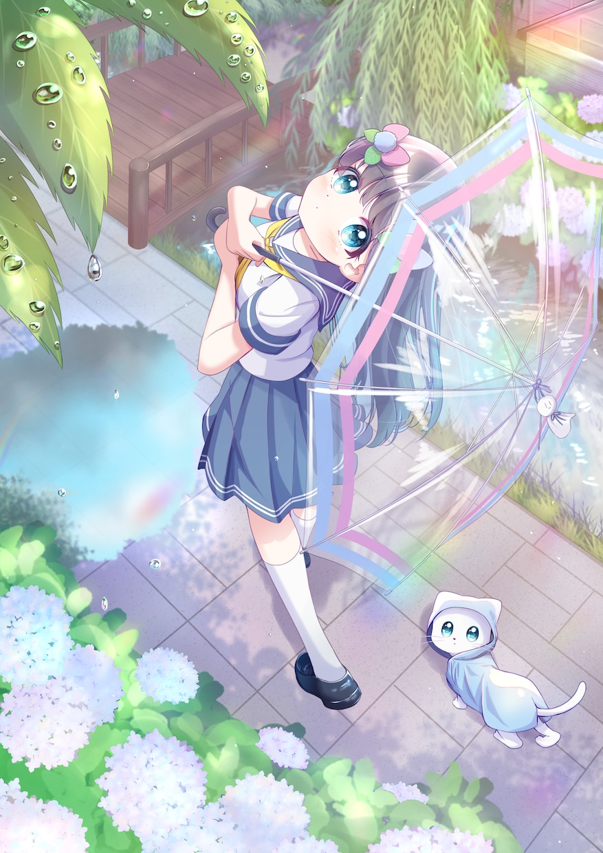 きゅるきゅるな可愛いイラストを描きます きらきらふわふわした絵柄で理想の絵を制作いたします! イメージ3