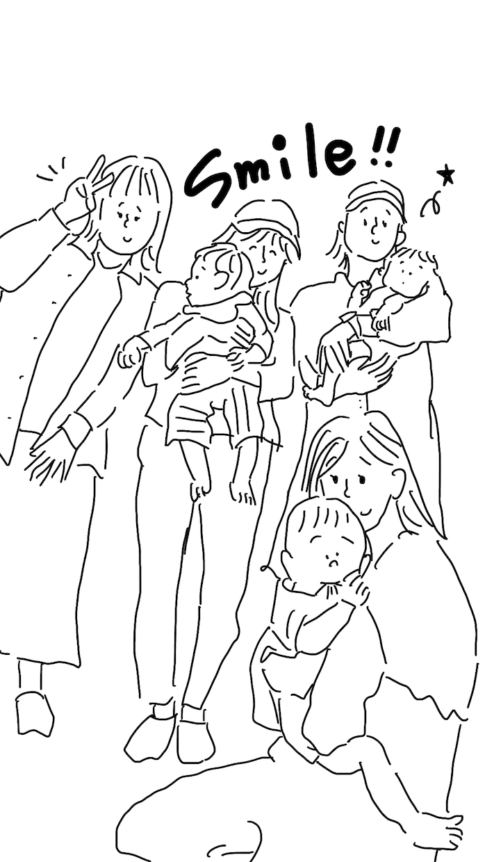 シンプルイラストを描きます 写真を元にゆるっとほんわかシンプル線画イラスト描きます‼︎ イメージ1