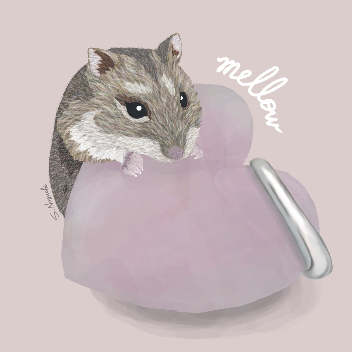 データでお渡し♡ペットの似顔絵をアートに描きます SNSのアイコン、グッズへの加工も自由♪ イメージ6
