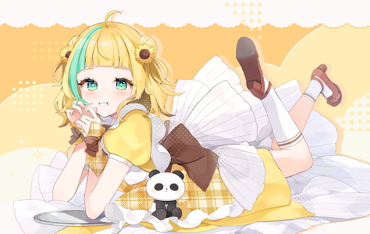 １枚イラスト制作/可愛い女の子のイラスト描きます 1枚イラスト、アイコンなどお描きします！ イメージ2