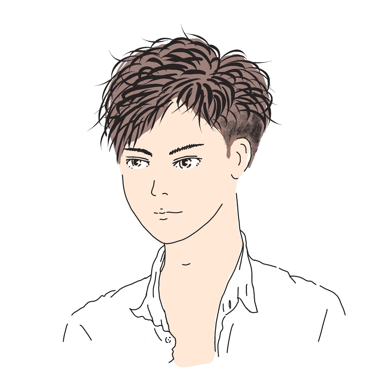 美容室に必要な店舗や看板のポスターイラスト描きます 増毛、エステ、ネイル、ヘアーモデル、ロゴなどイラストにします イメージ8