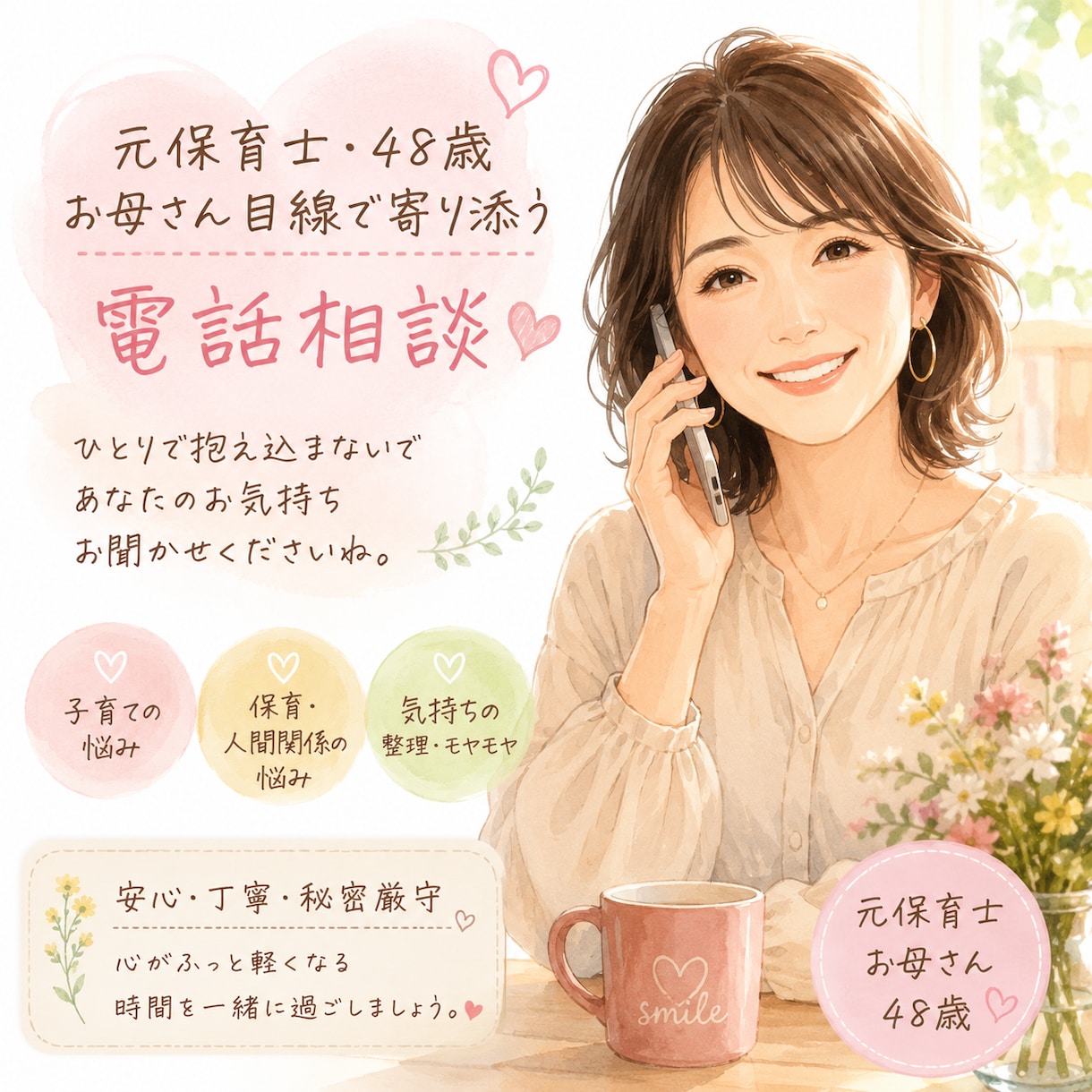 保育士さんの悩み聞きます 人間関係つらいよね　話し聞きます イメージ1