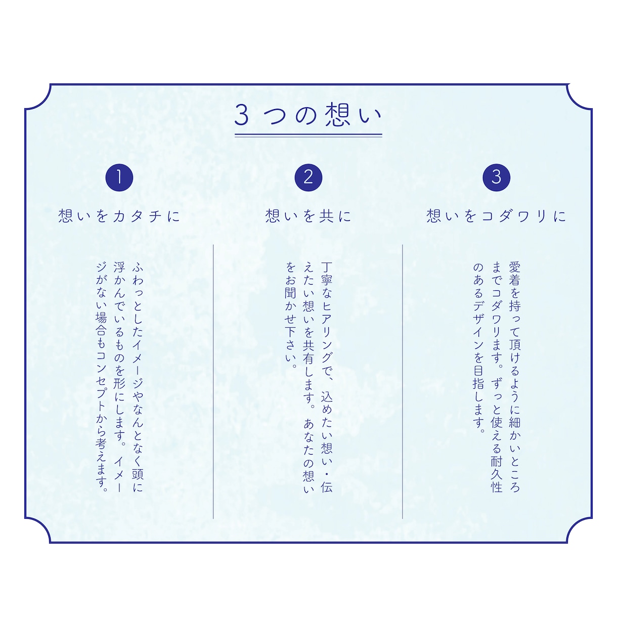 ふわっとしたイメージでも想いを具現化しロゴにします ＡIデータ込|丁寧なヒアリング|開業などでロゴが必要な方へ イメージ2