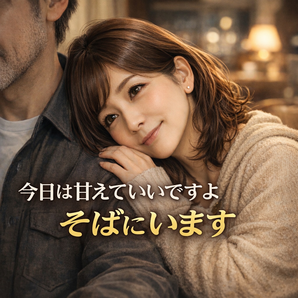 ちょっとだけ甘えてください。そばにいます 無理に強がらなくていい、安心して話せる場所 イメージ1