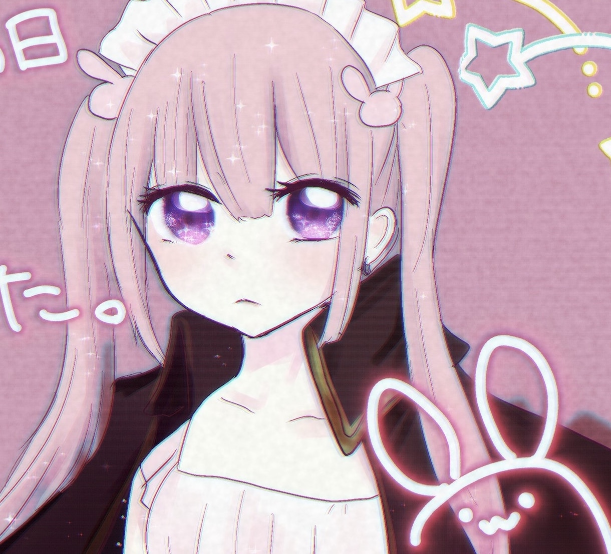 アバ・オリキャラ✩SNSの可愛いアイコン描きます キラキラ可愛い女の子描きます！ゲームのアバターも可能 イメージ1
