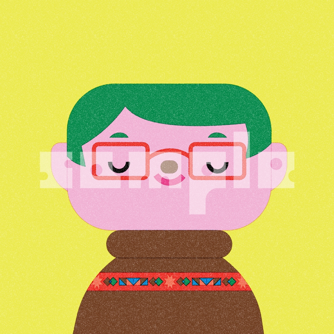 シンプルでかわいいSNSアイコンイラストを描きます あなたのイメージをシンプルでかわいいアイコンにします。 イメージ7