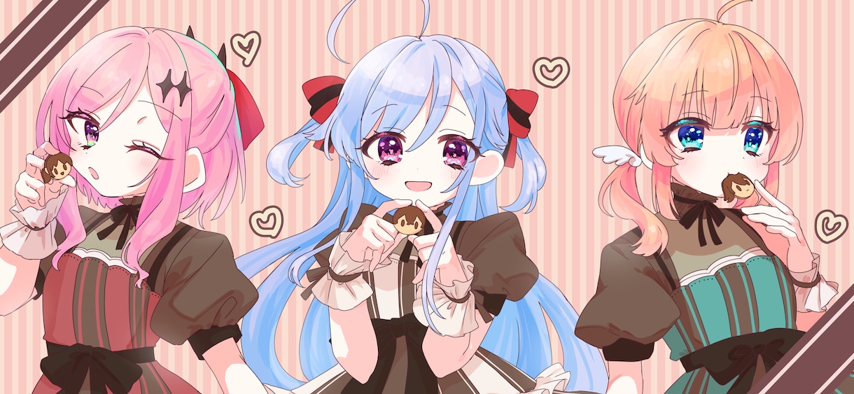 最短3日！二人以上の女の子イラストを描きます キラキラした可愛いイラストを素早く納品 イメージ4