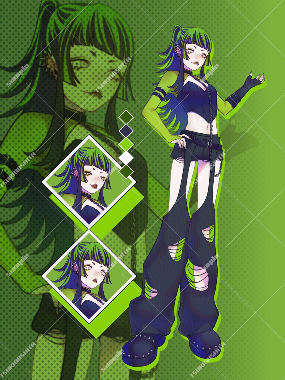 キャラクターデザイン、立ち絵承ります TRPGなどで立ち絵が必要な方へ イメージ4