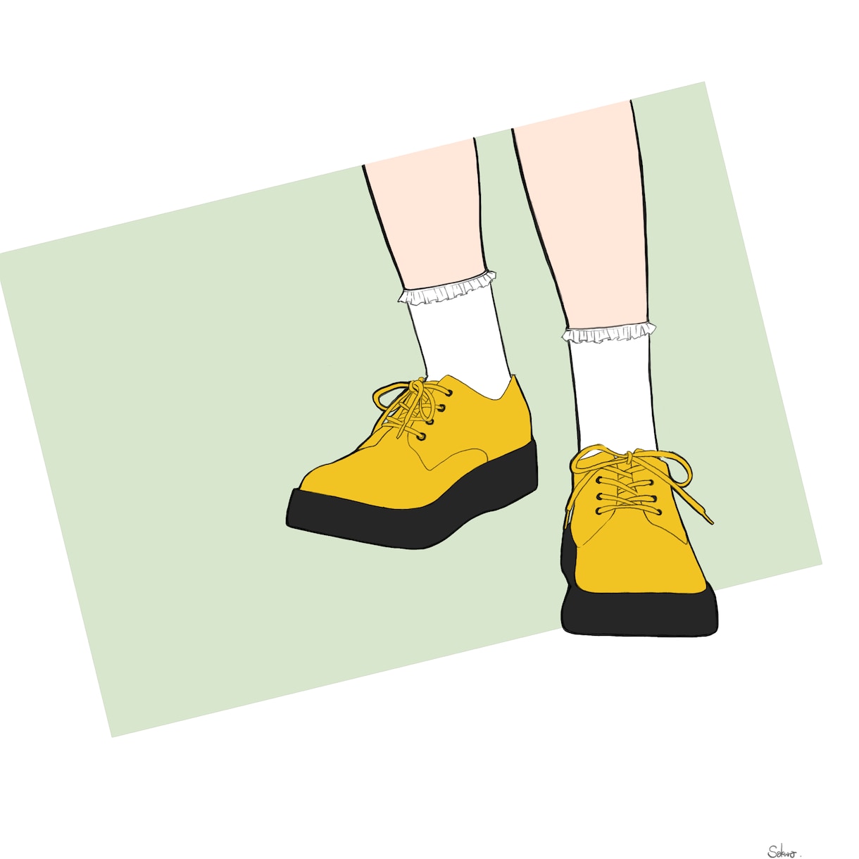 イラストを制作します お客さまの希望の靴のイラストを描きます イメージ3