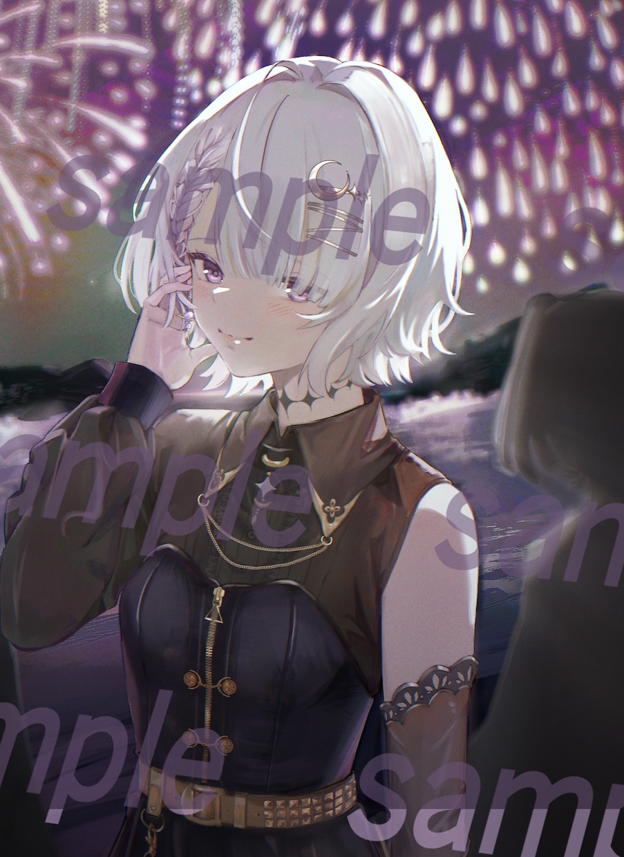 厚塗り風SNSアイコン・一枚絵・立ち絵描きますます 重厚な厚塗り！Vtuber・配信者向けの華やかなイラスト イメージ1