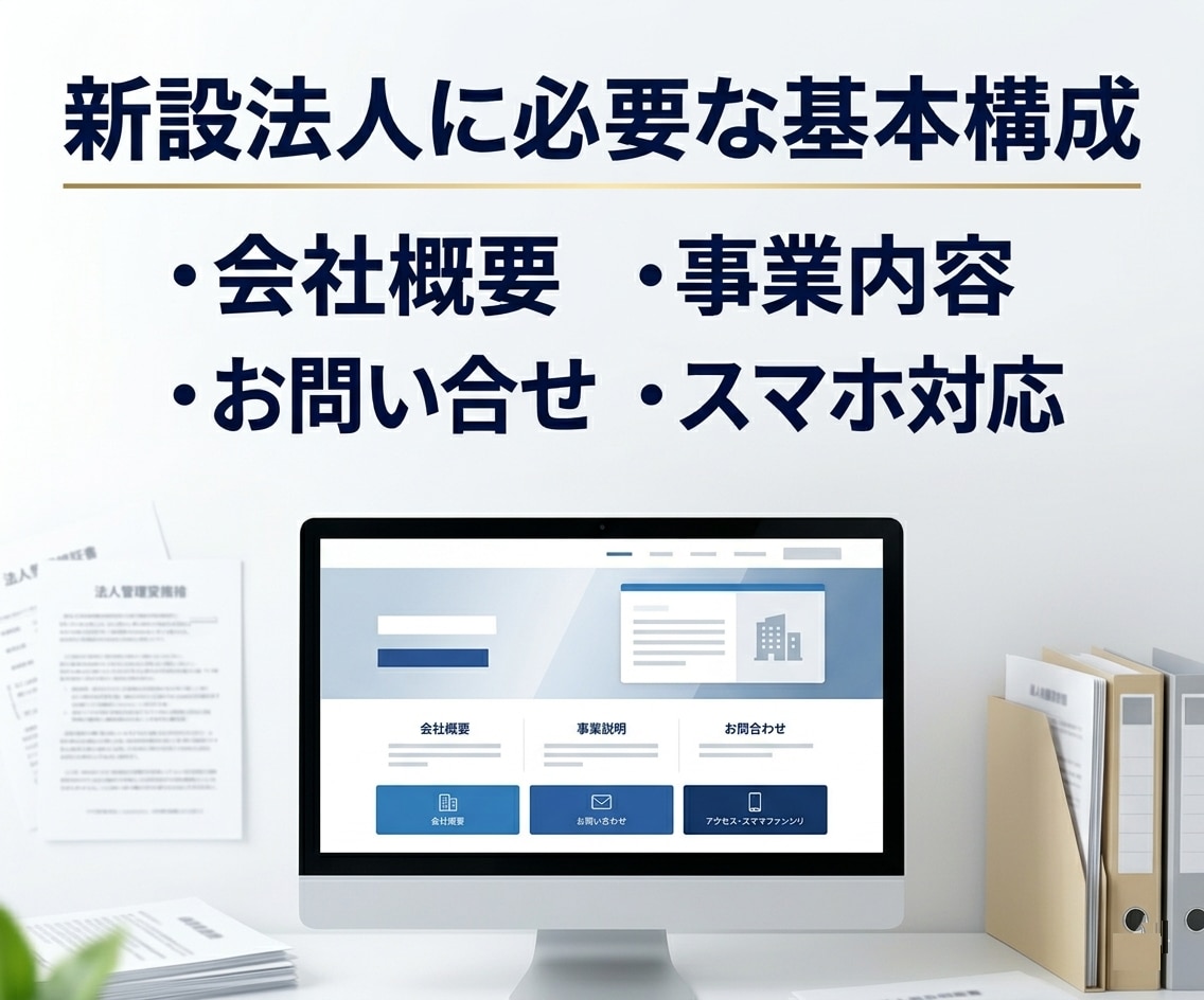 48時間で仮ホームページ公開します 口座開設や営業開始に使える初期公開用 イメージ2