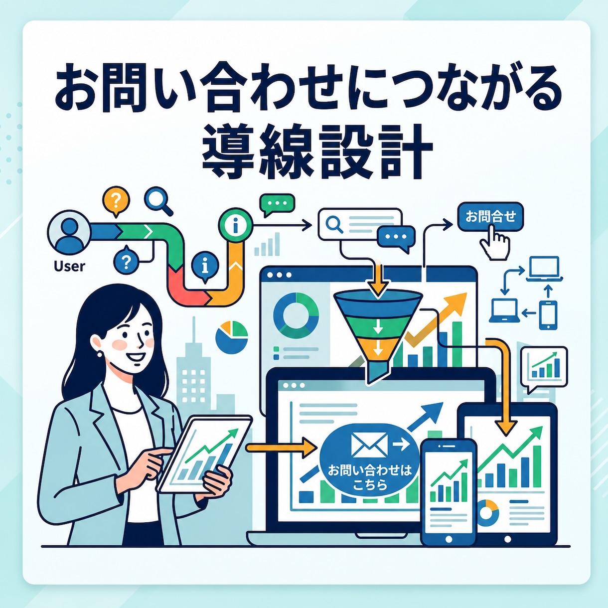 SEO対策◎集客につながるホームページを制作します 問い合わせ導線まで設計◎文章作成も丸投げOK イメージ4