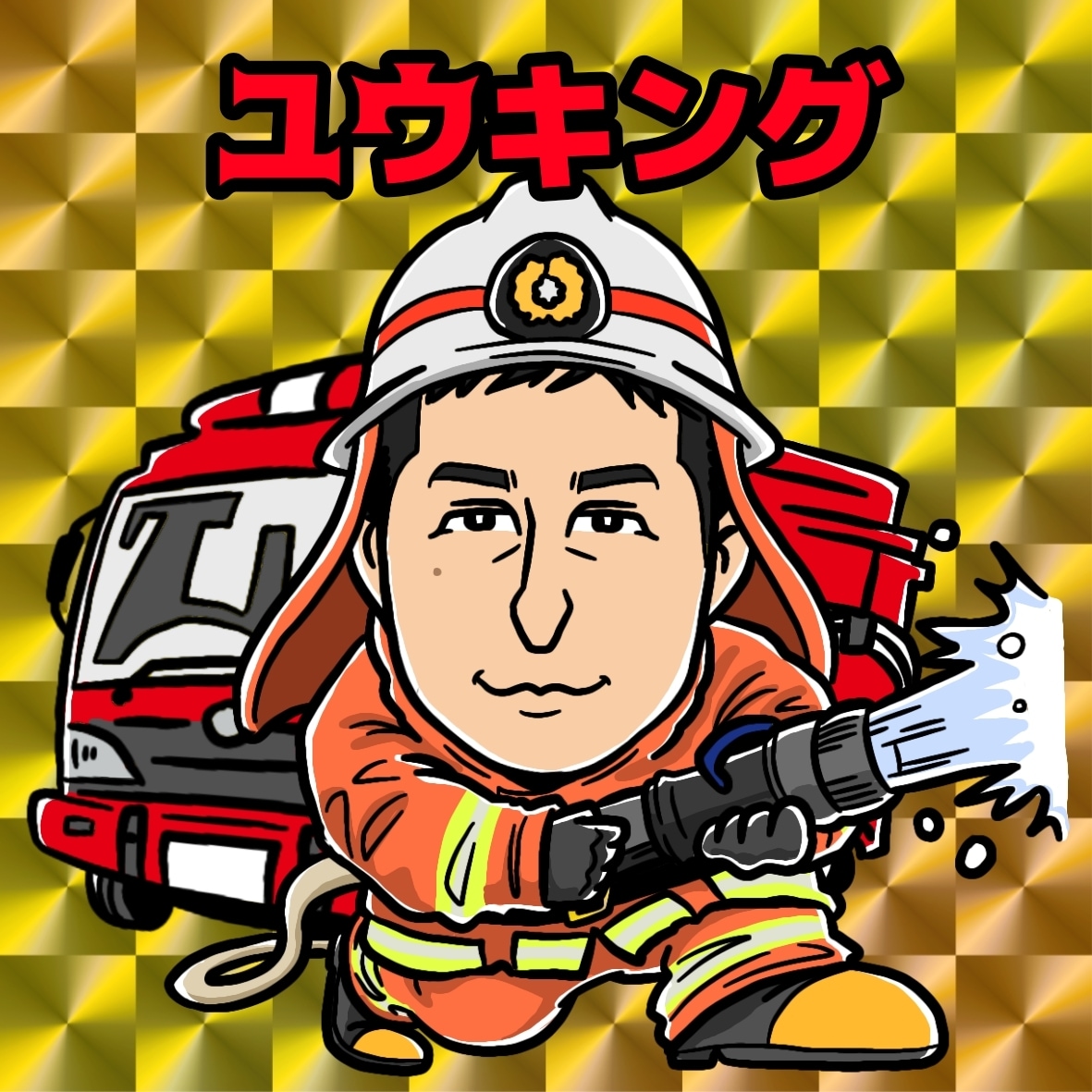 似顔絵（ビックリマン風）描きます ☆名刺作成はじめました☆プロフィールにも！ イメージ2