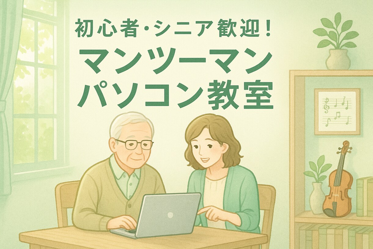 パソコンPC・スマホ・LINEを説明します 親切丁寧・初心者様・高齢者様 歓迎 イメージ2