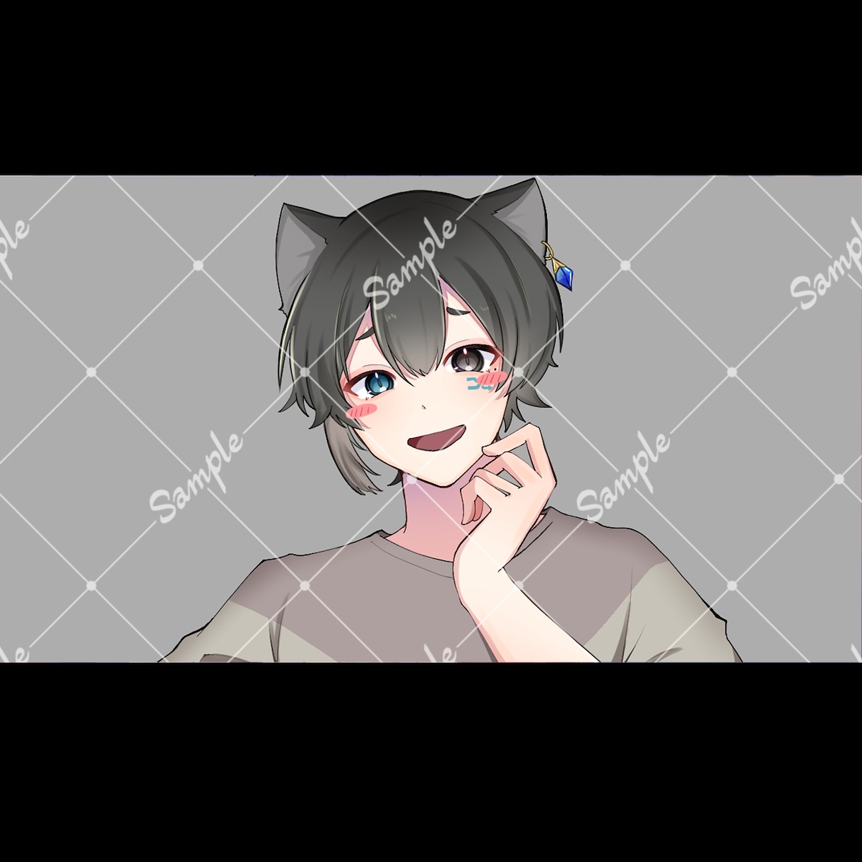 歌ってみたオリジナルサムネイルイラスト描きます 歌い手様、VTuber様におすすめです！ イメージ8