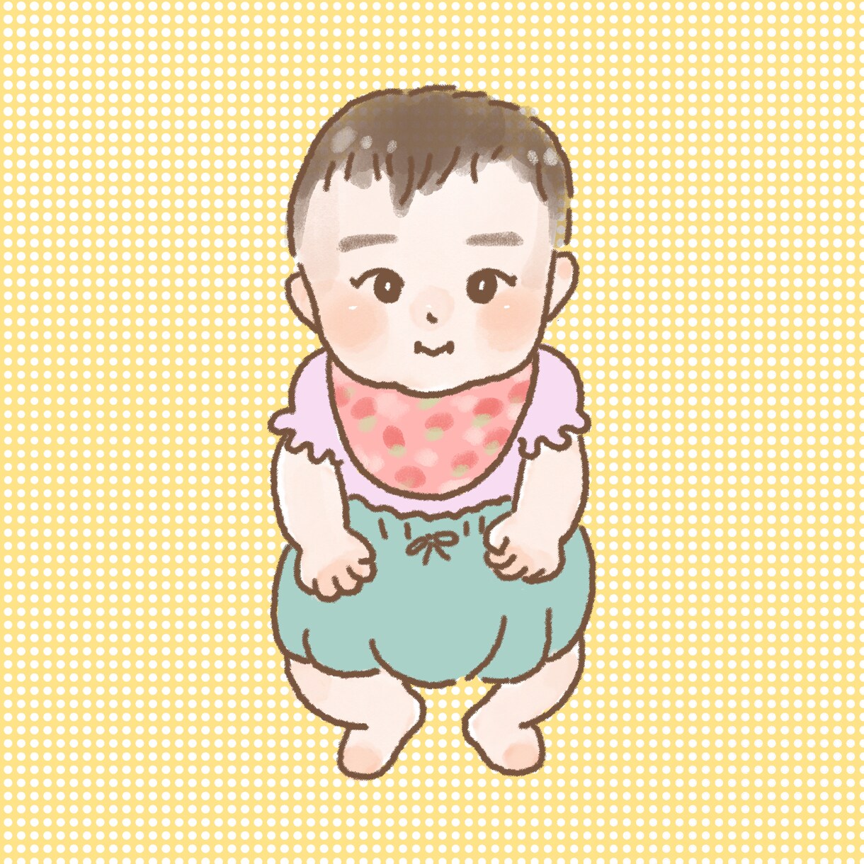ほんわかタッチでお子さんの似顔絵を作成します とっておきの写真をイラストに！ イメージ9