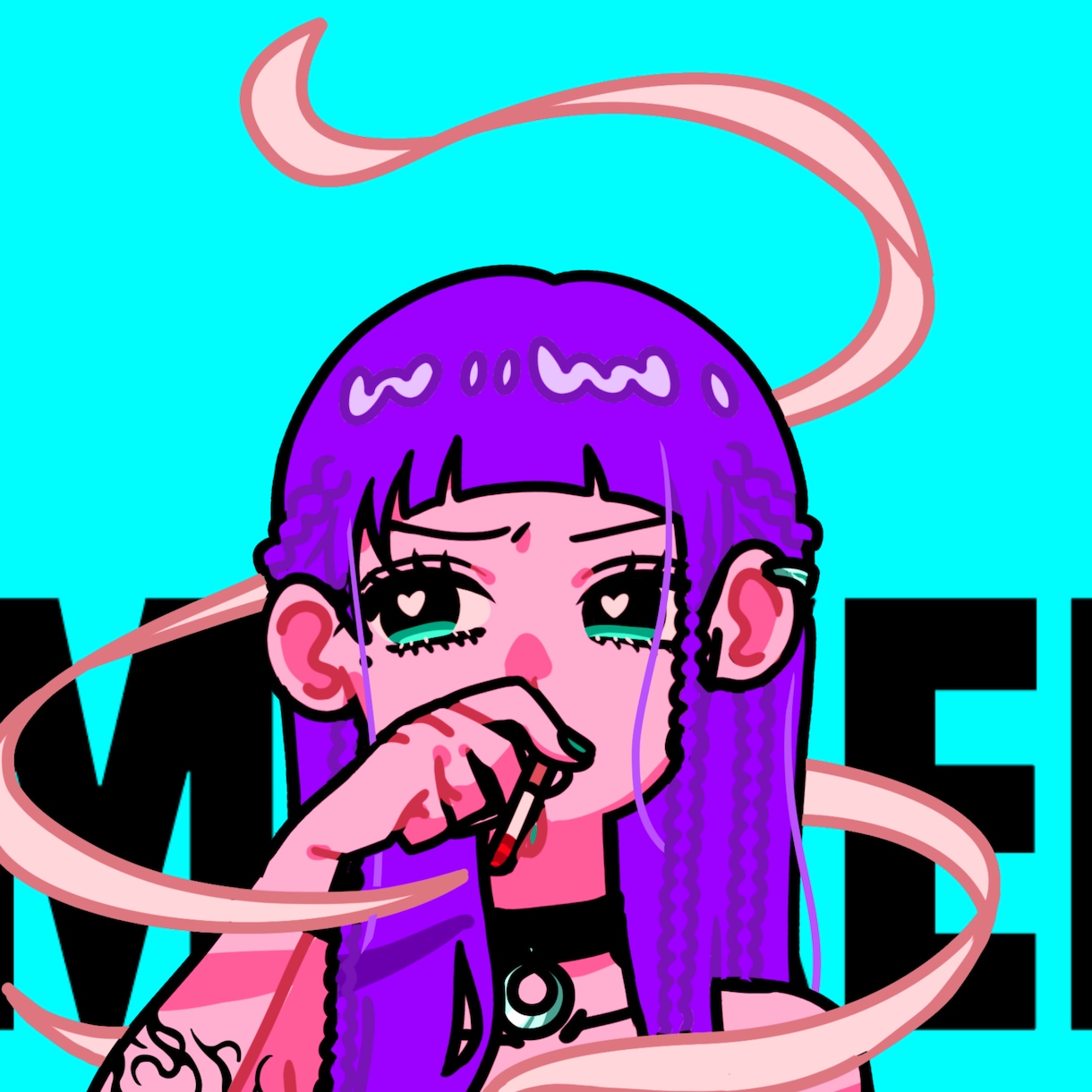 SNSなどのアイコン描きます ポップで明るいストリート系イラストがお好きな方へ！ イメージ4