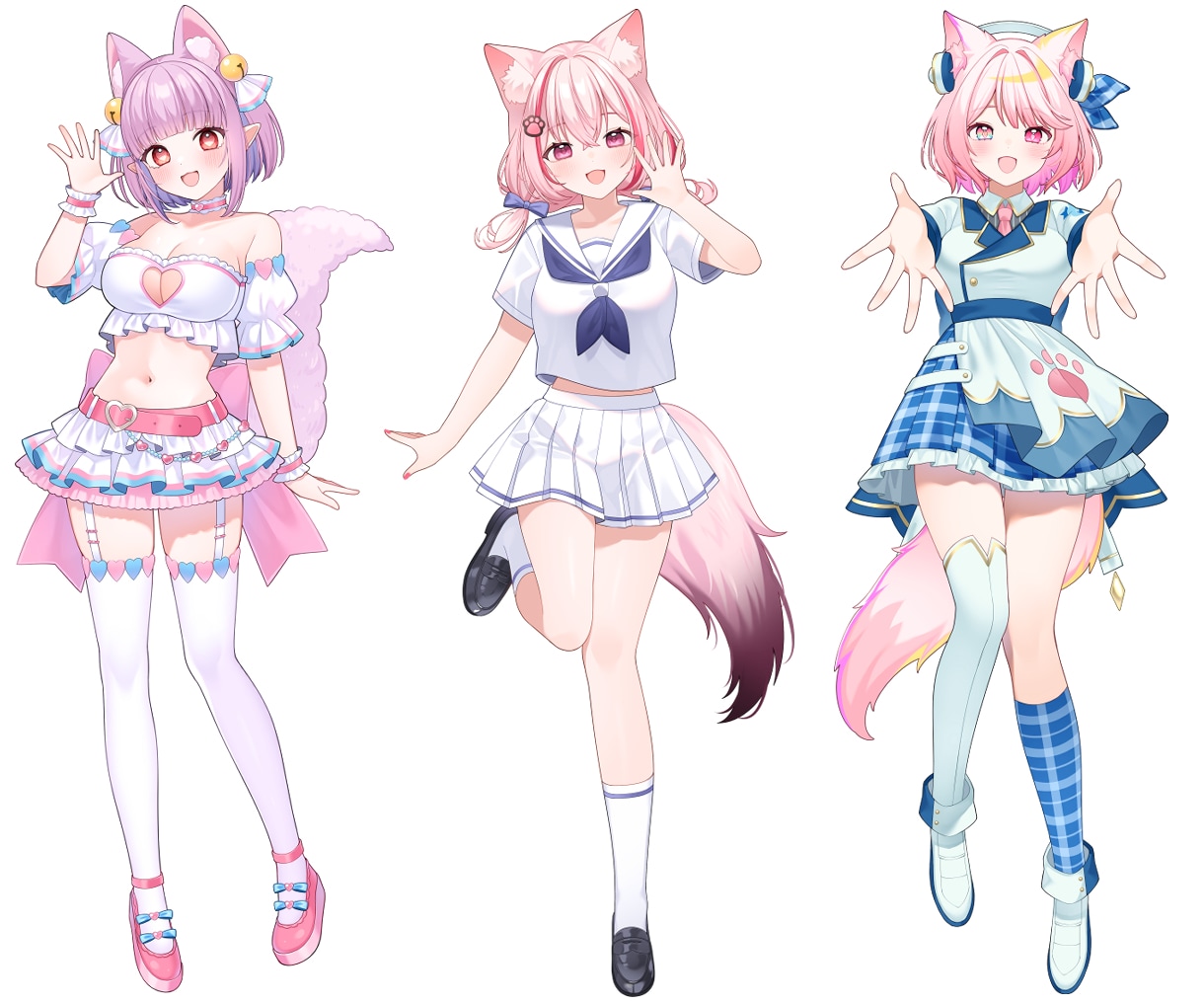 アイコンや全身イラスト描きます Vtuber様、キャラクター、グッズイラスト描きます イメージ4