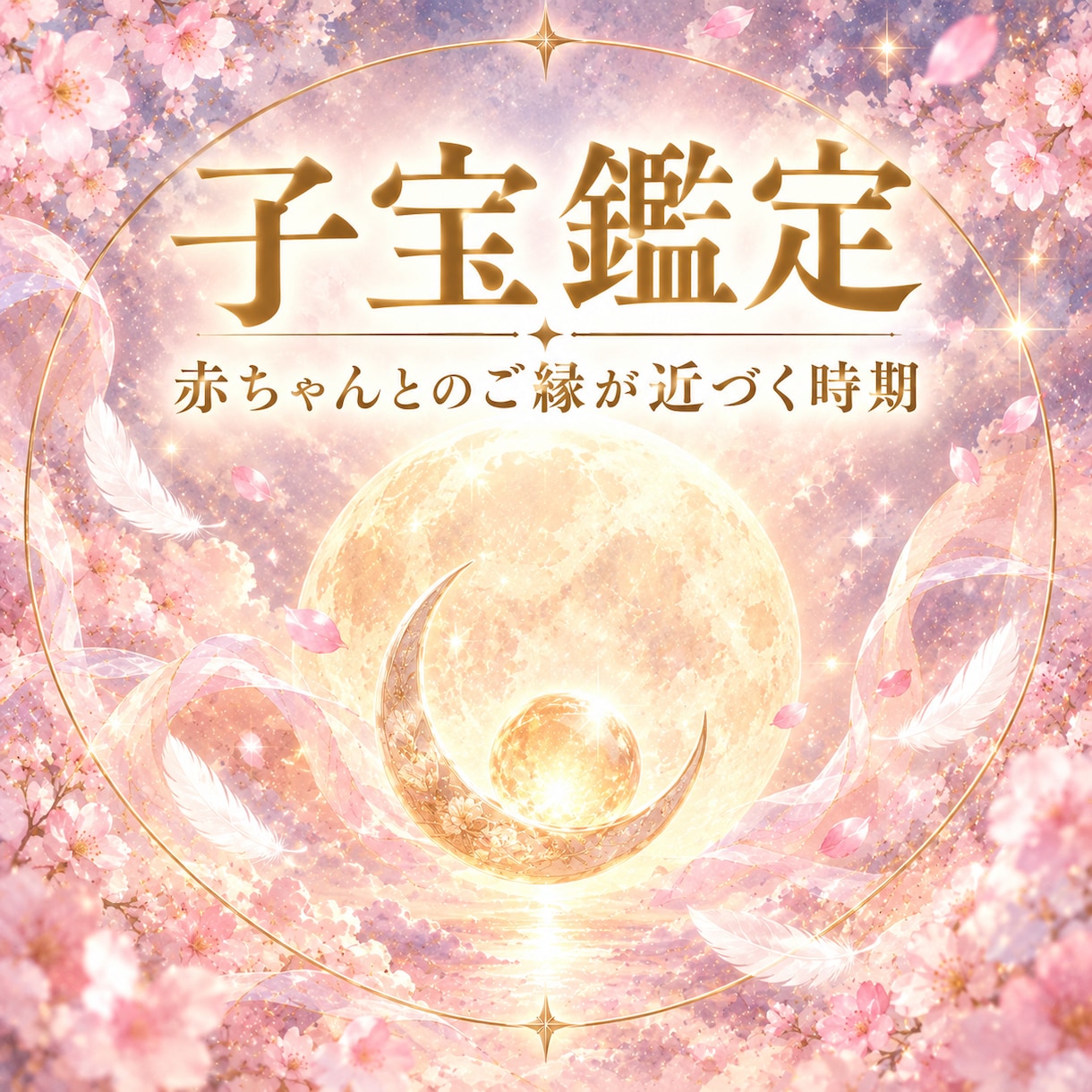 子宝鑑定｜赤ちゃんとのご縁が近づく時期を視ます 焦る心をやさしく整える、ご縁を迎える過ごし方もお伝えします イメージ1