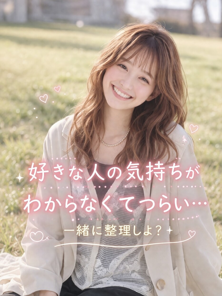 恋愛相談♡片思い・復縁・不安な気持ちを整理します ・彼氏・彼女・復縁・元彼・好きな人・遠距離 なんでもOK イメージ3
