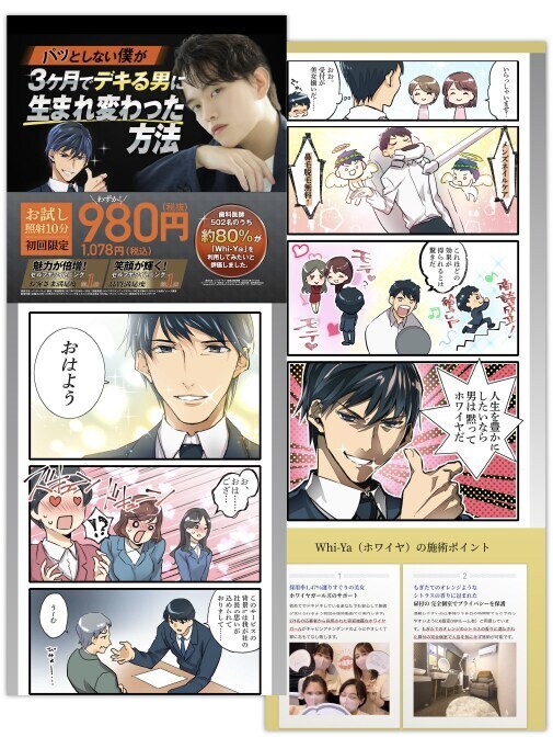 話題「マンガLP」丸っとお任せ簡単に発注できます 大好評　マンガとLP同時制作！ イメージ9