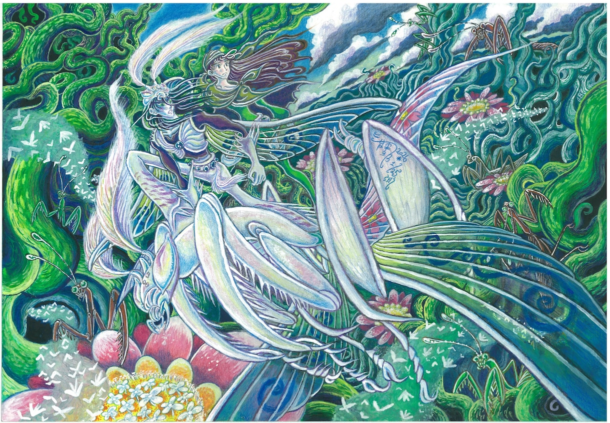 物語の世界にぐっと引き込むファンタジー挿絵描きます 臨場感満点の一枚絵はコンセプトアートや商品ジャケットにも!! イメージ1