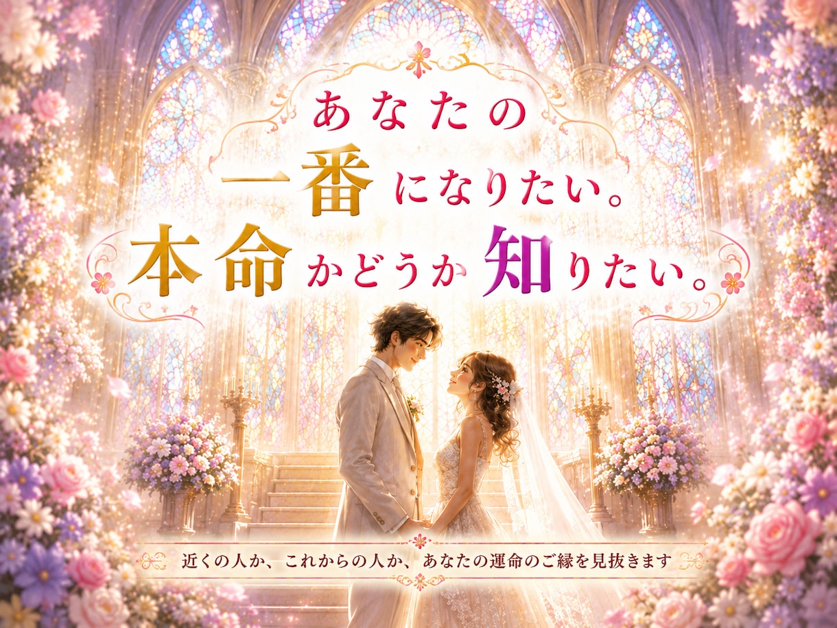 盲目ですが視えるのです！本物のご縁を明確に示します 近くの人か、これからの人か、あなたの運命のご縁を見抜きます イメージ10