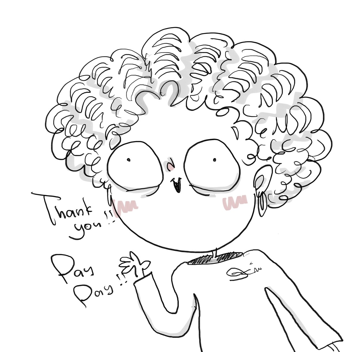 かわいく、少し不気味なイラスト描きます 不気味かわいいイラスト！シンプルでもインパクト大！ イメージ1