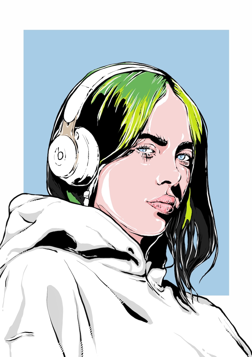 写真をベースにPOP、レトロな似顔絵を描きます シンプルな似顔絵からPOPスタイルまで作成いたします。 イメージ2