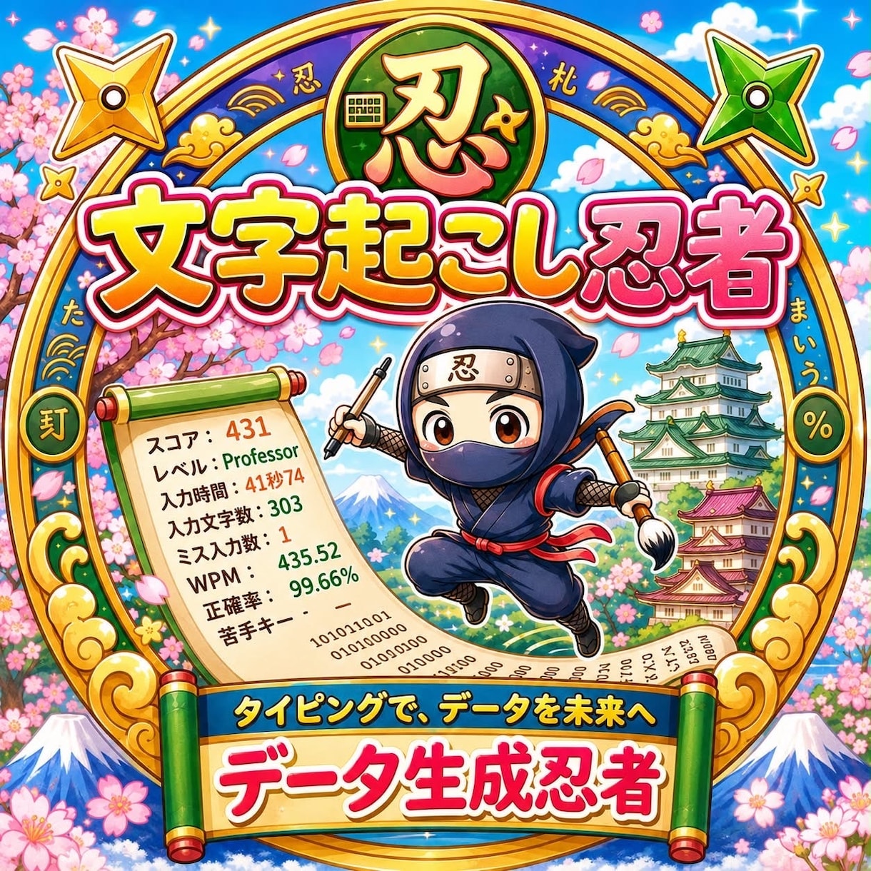 音声・動画を高速文字起こしします 入力速度421文字/分！スピードと正確さで対応します イメージ1