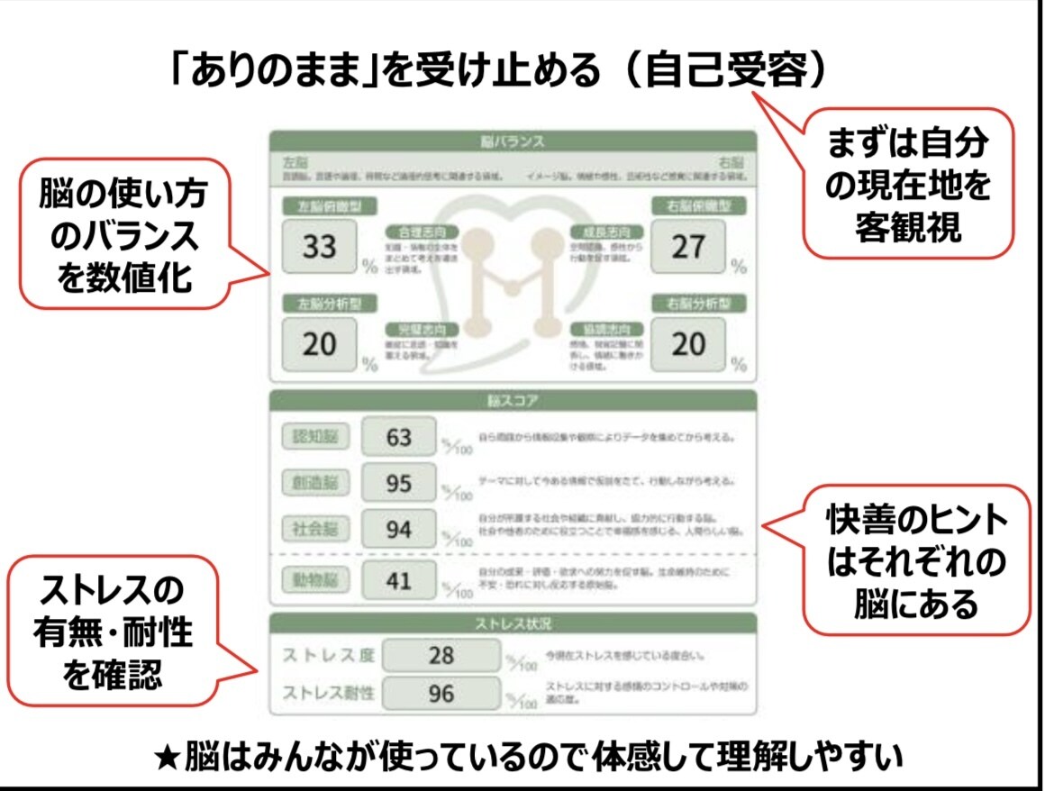 社会脳テストで、今の思考クセを可視化します ちょとした脳の使い方で人間関係がラクになる整えセッション イメージ2