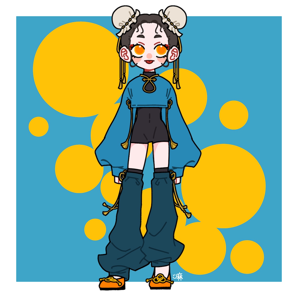 商用利用◎ポップでカラフルなアイコンお描きします ポップで魅力的なあなただけのアイコンを制作します！ イメージ3