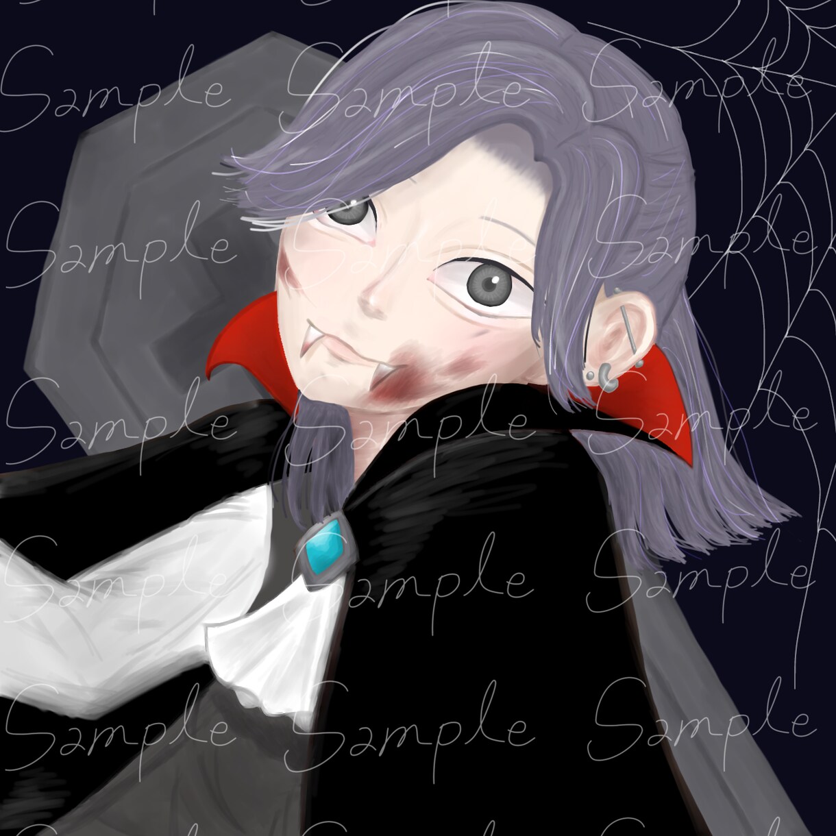 コテキャ、アイコン用等のイラスト描きます お気に入りイラストに出来るように細部までこだわります。 イメージ1