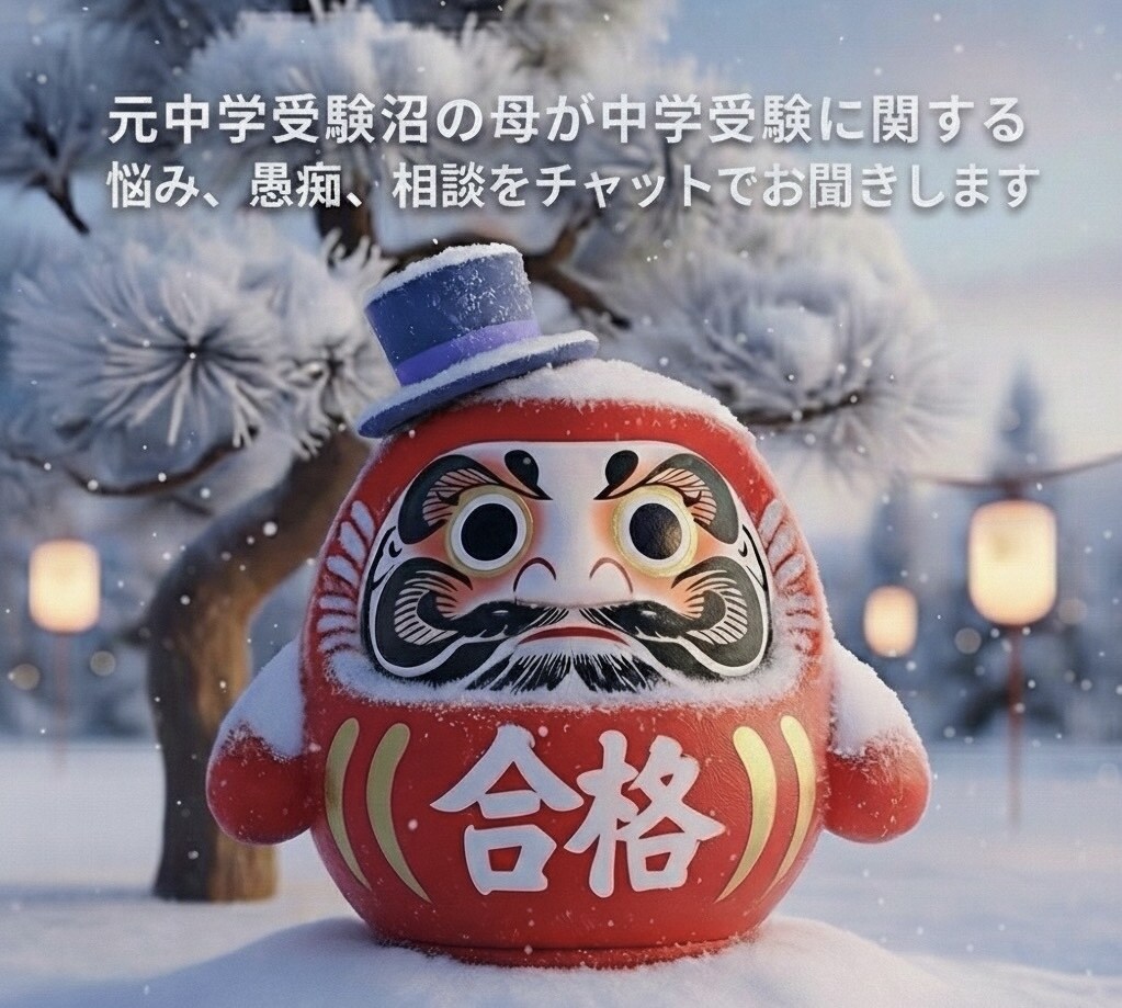 中学受験終了した母が中学受験のお悩み等聞きます 【お母様限定】3日間回数無制限、中学受験に関するお話チャット イメージ1