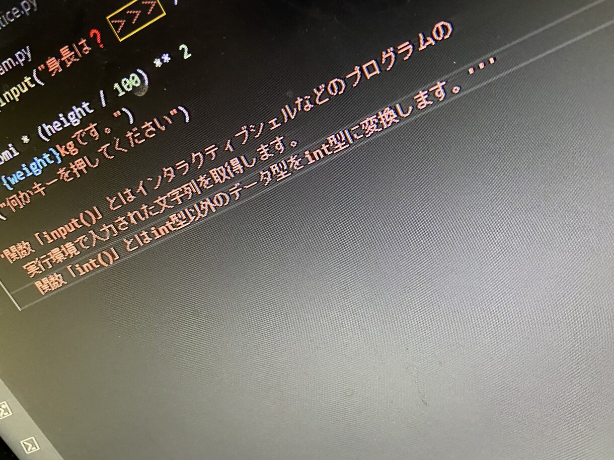 Python3のゲーム制作入門等教えます プログラミングを始めたい方にオススメ！！ イメージ1