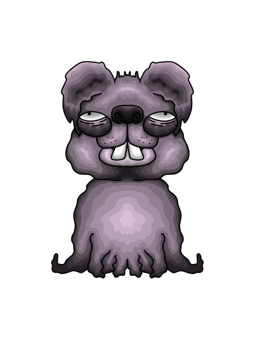 目を奪われる個性的なキャラクター描きます ひと目で記憶に残る！クセになるキャラクター！ イメージ2