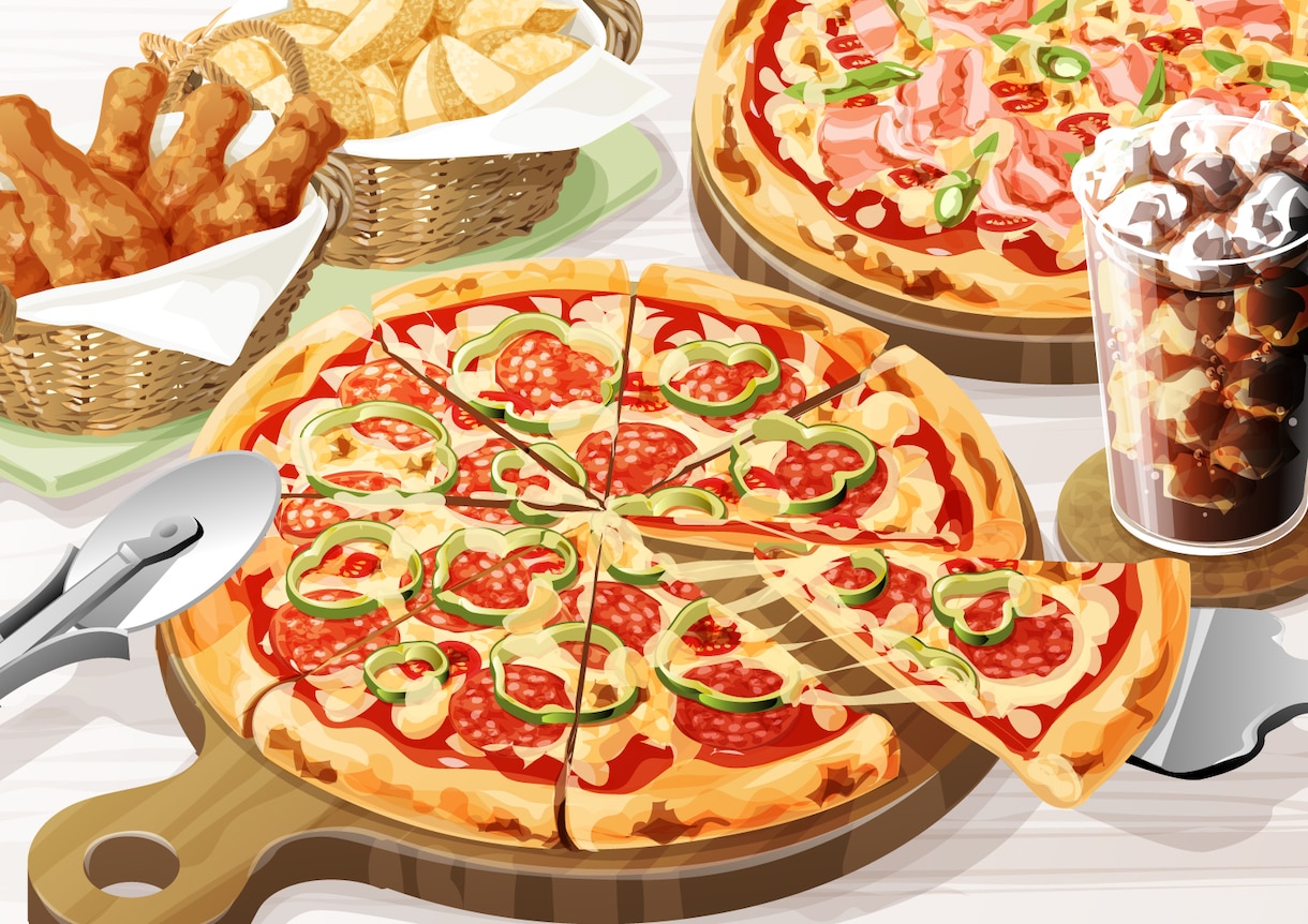 料理のイラストを描きます Adobe Illustlatorで作成いたします イメージ8