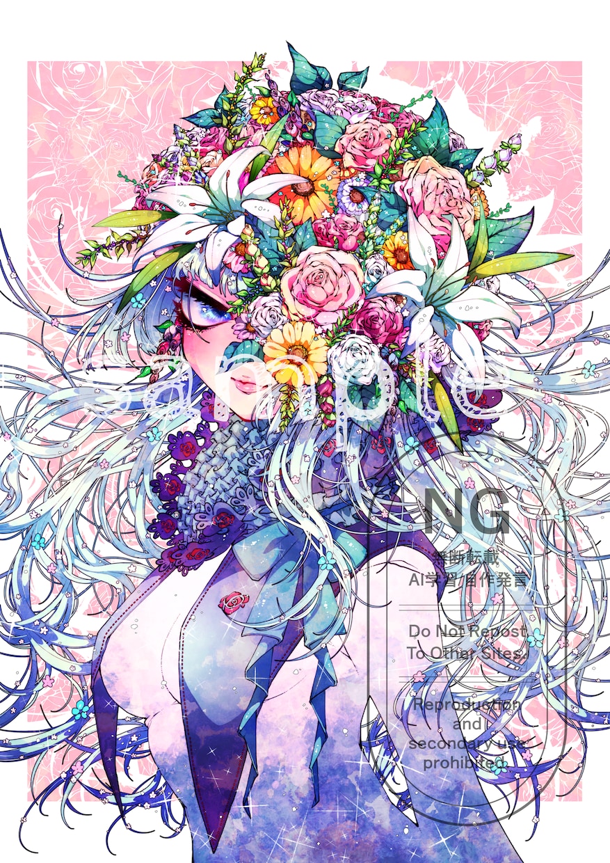 パキッとカラフルな絵柄で一枚絵を描きます まずはお気軽にご相談ください！貴方のイメージを一枚絵に！ イメージ1
