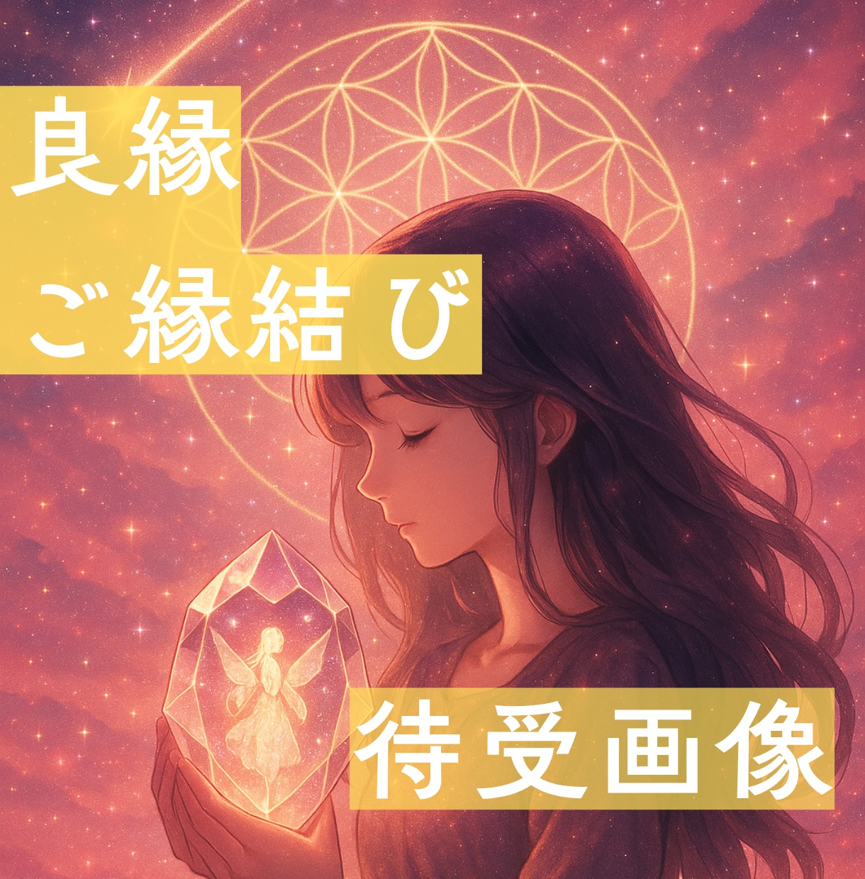 最強良縁　ご縁結びの待ち受け画像作成します 世界0.4％しかいない世界基準のヒーラーによる待受画像 イメージ1